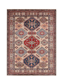 Gooch Oriental Supreme Kazak Pure Wool Rug, Multi, L206 x W152 cm, Multi