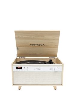 Victrola Century 6-in-1 Music Centre with Turntable, Natural - view 2, Natural
