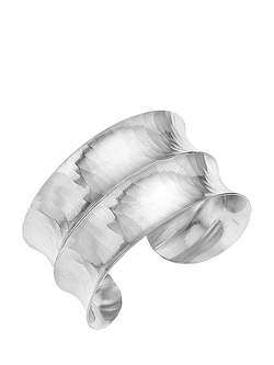 Dower & Hall Sterling Silver Double Nomad Cuff, Silver