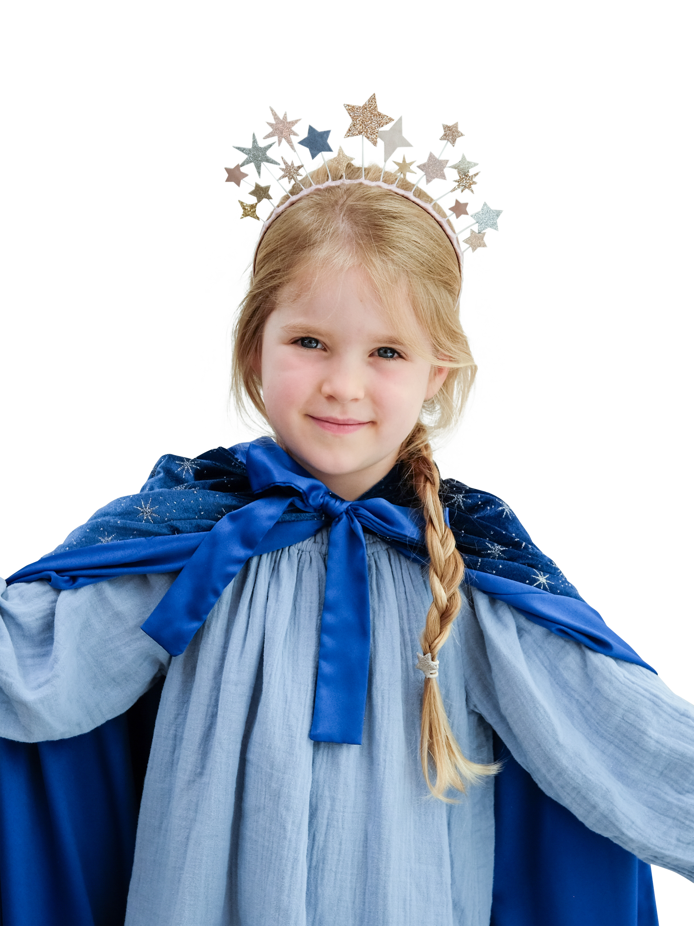 Product image 3 of 5, which shows Mimi & Lula Kids' Magical Star Head Band, Metallic Multi