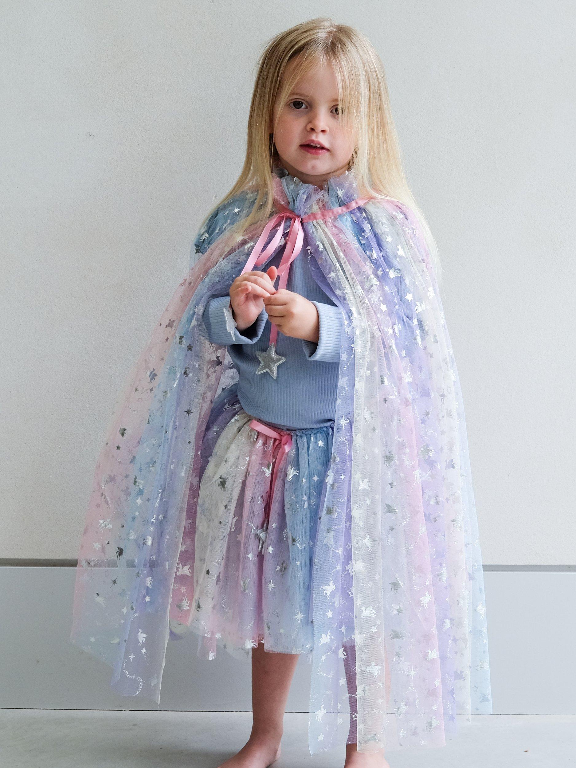 Product image 2 of 6, which shows Mimi & Lula Kids' Unicorn Ombre Tutu, Multi