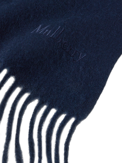 Mulberry Merino Wool Scarf - view 2, Night Sky