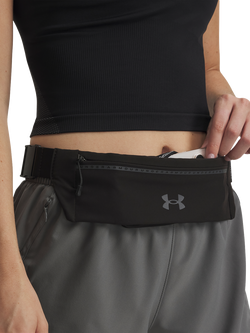 Under Armour Velociti Running Belt, Black - view 2, Black / Castlerock