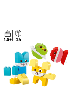LEGO DUPLO 10477 My First Creative Cute Pets 3-in-1 Animal Toy - view 2, Multi