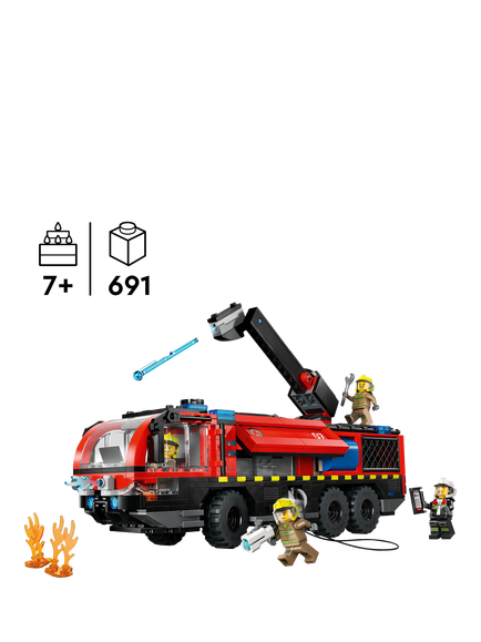 LEGO City 60499 Airport Fire Engine - view 2, Multi