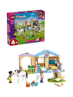 LEGO Friends 42696 Animal Vet Clinic Toy, Multi
