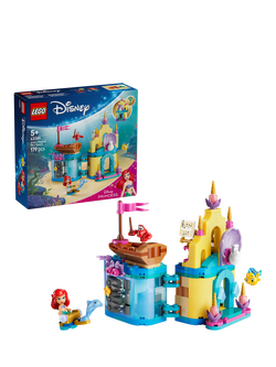 LEGO Disney 43285 Princess Ariel’s Magical Mini Palace Building Toy, Multi