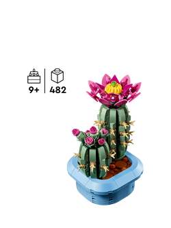 LEGO Botanicals 11509 Flowering Cactus Artificial Plant Building Set - view 2, Multi