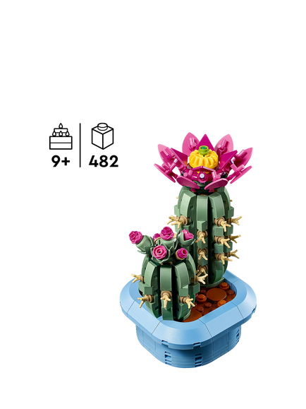 LEGO Botanicals 11509 Flowering Cactus Artificial Plant Building Set - view 2, Multi