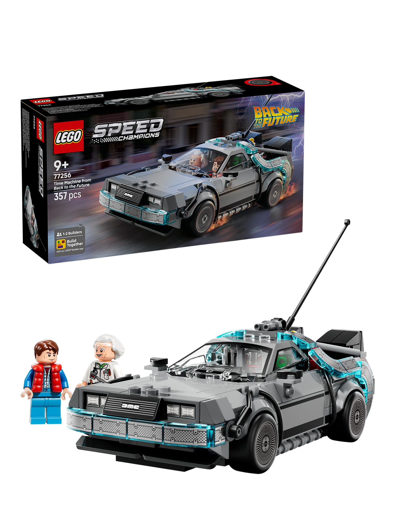 LEGO Speed Champions 77256 Time Machine from Back to the Future