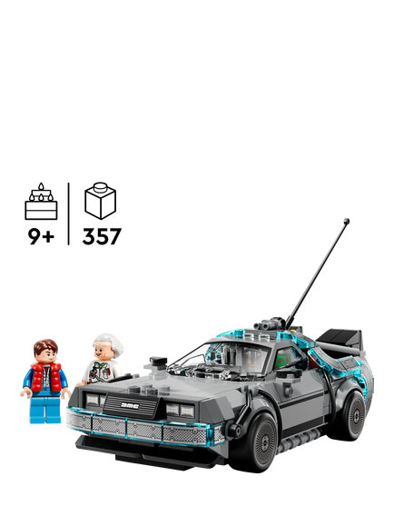 LEGO Speed Champions 77256 Time Machine from Back to the Future - view 2, Multi
