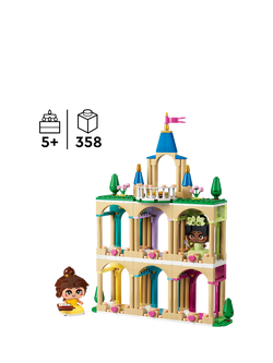 LEGO Disney 43291 Princess Mini Belle & Tiana with Castle Toy - view 2, Multi