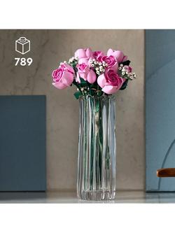 LEGO Botanicals 10374 Bouquet of Pink Roses - view 2, Multi