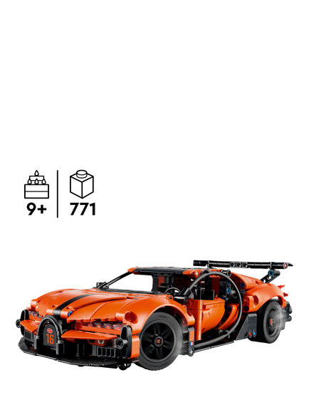 LEGO Technic 42222 Bugatti Chiron Pur Sport Hypercar Toy - view 2, Multi