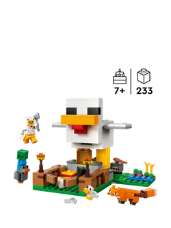 LEGO Minecraft 21585 Chicken Farm Building Toy - view 2, Multi