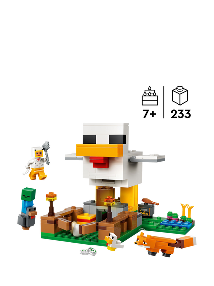 LEGO Minecraft 21585 Chicken Farm Building Toy - view 2, Multi