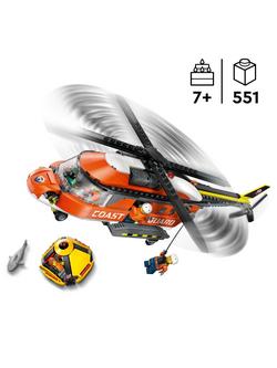 LEGO City 60503 Coast Guard Helicopter Toy Building Set - view 2, Multi