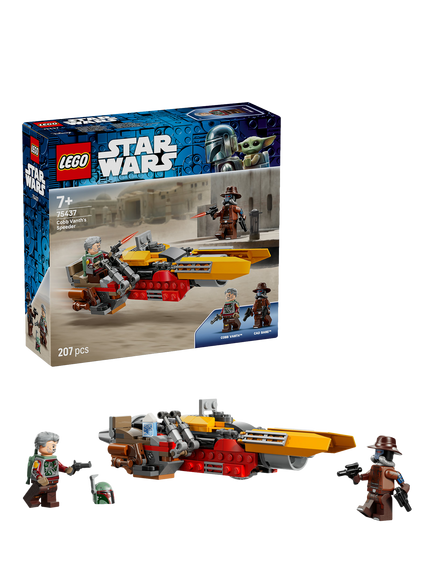 LEGO Star Wars 75437 The Mandalorian Season 2 Cobb Vanth’s Speeder Vehicle Building Toy, Multi