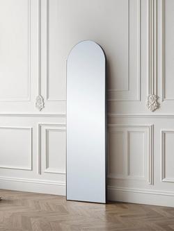 Yearn Delicacy Tall Arched Full-Length Mirror, 170 x 50cm, Black