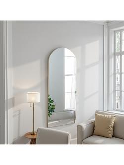 Yearn Delicacy Tall Arched Full-Length Mirror, 170 x 70cm - view 2, Gold
