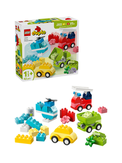 LEGO DUPLO 10474 My First Creative Vehicles Toy, Multi