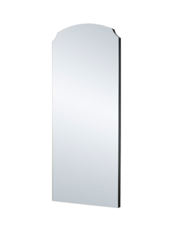 Yearn Deluxe Full-Length Arched Wall Mirror, 160 x 60cm, Black