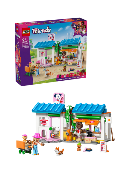 LEGO Friends 42677 Dog Treats Bakery Toy, Multi