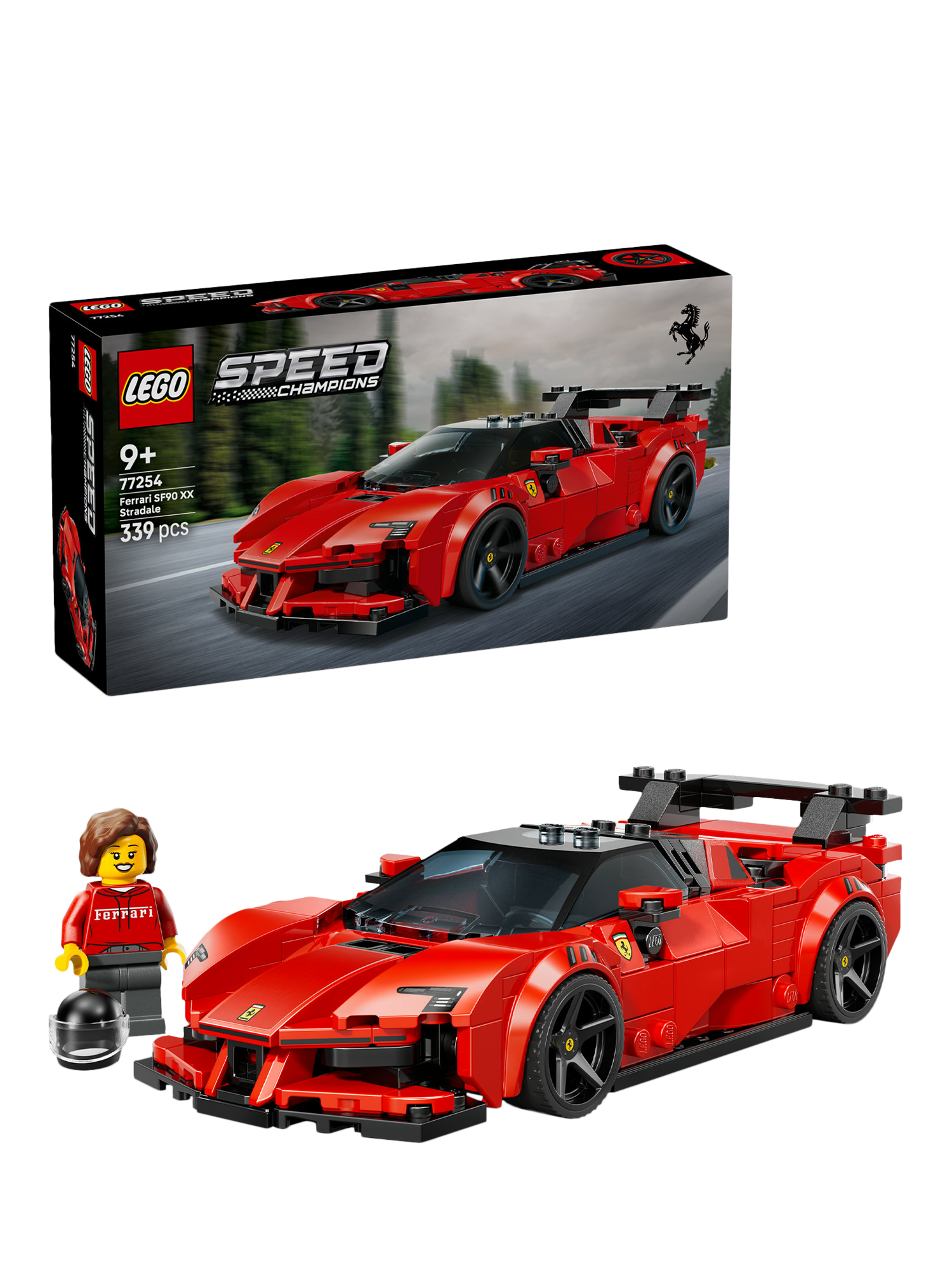 LEGO Speed Champions 775254 Ferrari SF90 XX Stradale Sports Car Toy