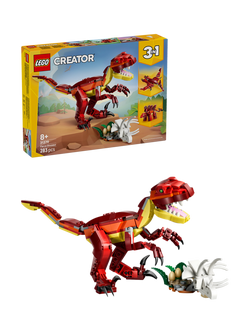 LEGO Creator 31379 Fierce Dinosaur 3-in-1 Toy, Multi