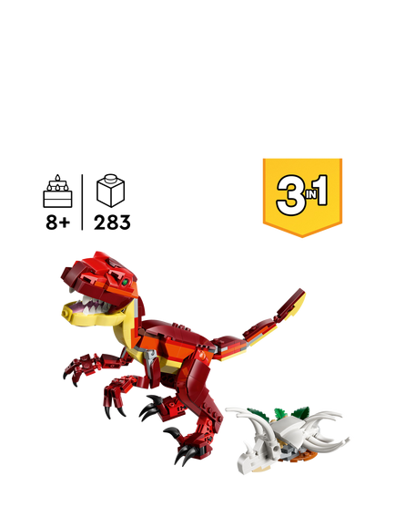 LEGO Creator 31379 Fierce Dinosaur 3-in-1 Toy - view 2, Multi