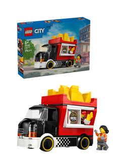 LEGO City 60488 Fries Food Truck Toy Building Set, Multi