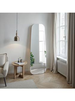 Yearn Hoxley Pebble Wall Mirror, 170 x 70cm - view 2, Gold