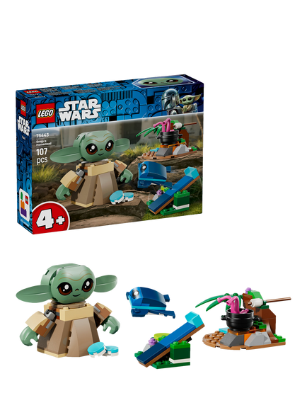 LEGO Star Wars 75443 The Mandalorian Season 1 Grogu’s Homestead Building Toy, Multi