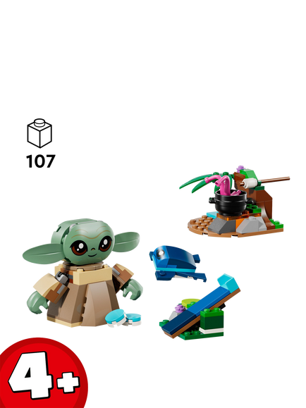 LEGO Star Wars 75443 The Mandalorian Season 1 Grogu’s Homestead Building Toy - view 2, Multi