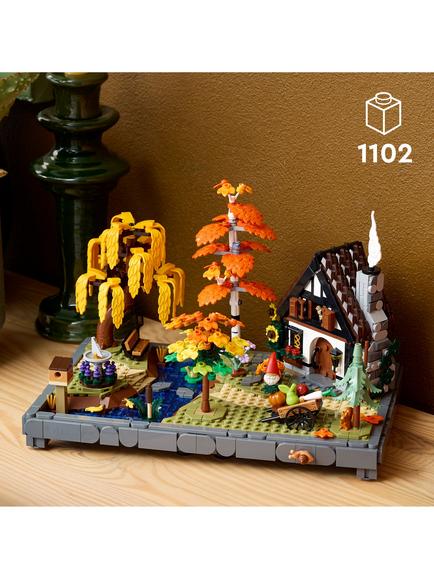 LEGO Icons 11372 Autumn Cottage Garden Model Building Kit - view 2, Multi