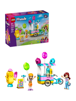LEGO Friends 42692 Ice Cream & Balloon Stand Role-Play Toy, Multi