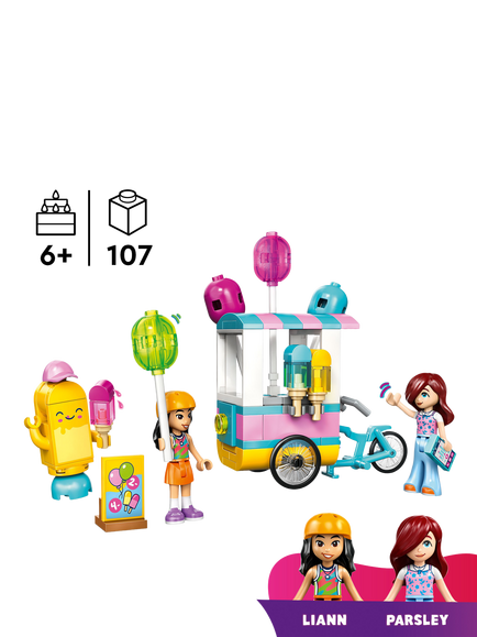 LEGO Friends 42692 Ice Cream & Balloon Stand Role-Play Toy - view 2, Multi