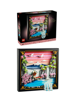 LEGO Art 31218 Japanese Cherry Blossom Landscape Building Set, Multi