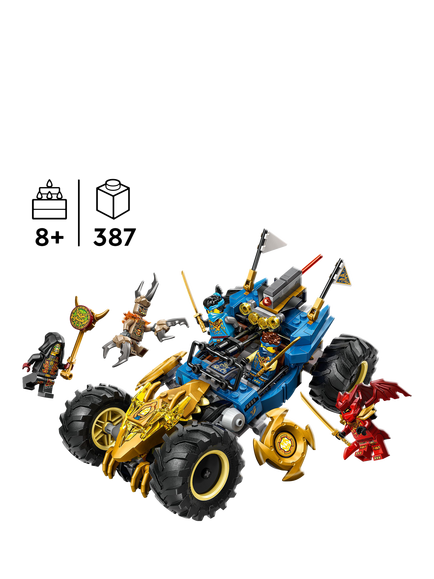 LEGO Ninjago 71856 Jay's Transforming Car Toy - view 2, Multi