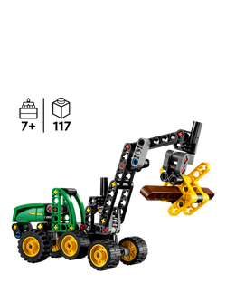 LEGO Technic 42218 John Deere 1470H Wheeled Harvester Construction Vehicle Toy - view 2, Multi