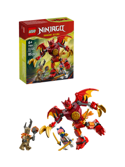 LEGO Ninjago 71851 Kai's Dragon Mech Battle Pack Ninja Toy, Multi