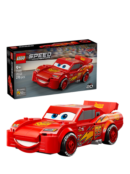 LEGO Speed Champions 77255 Disney Pixar Cars Lightning McQueen, Multi