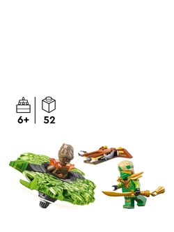 LEGO Ninjago 71850 Lloyd vs. Earth Monster Spinner Battling Tops Toy - view 2, Multi