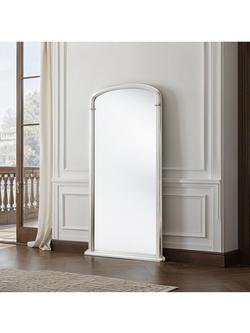 Yearn Refined Full-Length Arched Wall Mirror, 170 x 81cm, Silver