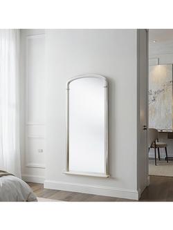 Yearn Refined Full-Length Arched Wall Mirror, 170 x 81cm - view 2, Silver
