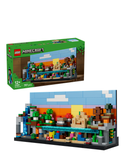 LEGO Minecraft 21589 Mini Biomes Building Toy, Multi