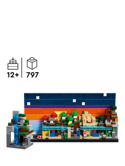 LEGO Minecraft 21589 Mini Biomes Building Toy - view 2, Multi