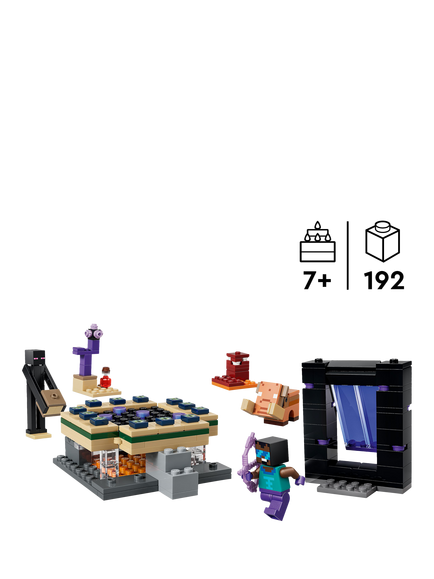 LEGO Minecraft 21584 Nether & End Portal Journey Building Toy - view 2, Multi