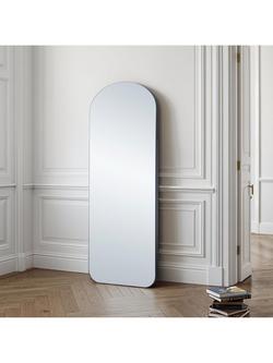 Yearn Soho Arched Wall Mirror, 160 x 60cm, Black