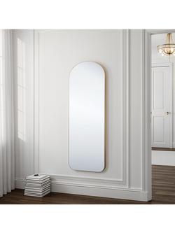 Yearn Soho Arched Wall Mirror, 160 x 60cm, Gold